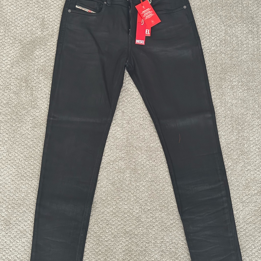 Diesel Black Slim Fit Jeans - Picture 1 of 4